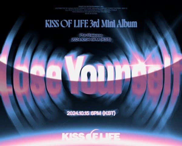 [Trailer Uploaded!] KISS OF LIFE to Release New Mini Album 'Lose Yourself' on October 15!